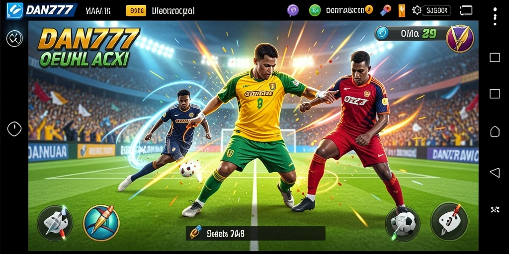 Tampilan menarik dalam gameplay olahraga yang seru di DAN777.