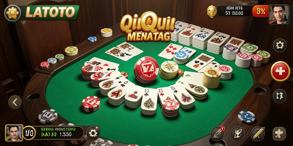 Tampilan gameplay LATOTO yang menegangkan dan seru.