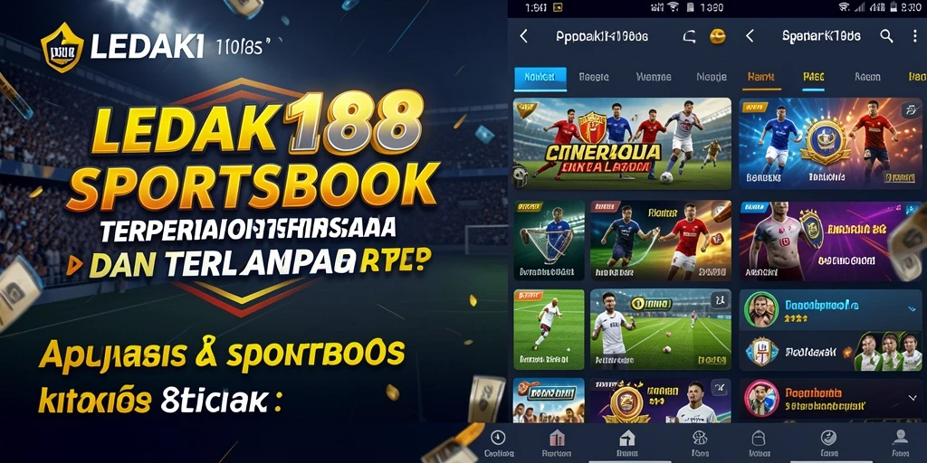 Tampilan utama gameplay Sportsbook LEDAK188 yang menarik.