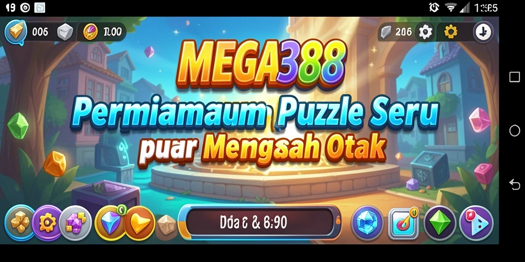 Gameplay <strong>MEGA388</strong> yang menarik dan menantang dalam bentuk Puzzle.