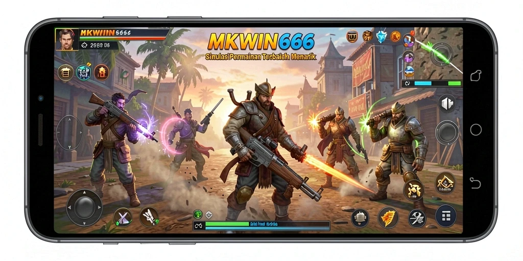 Tampilan gameplay MKWIN666 yang menarik dan interaktif.