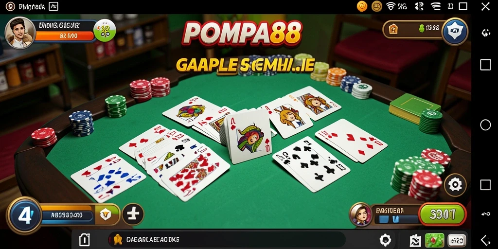 Tampilan gameplay POMPA88 yang menarik dan interaktif.