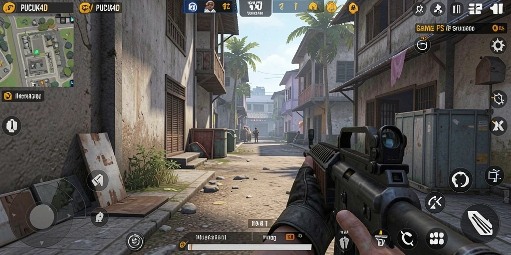 Pengalaman gameplay menegangkan di PUCUK4D dengan aksi FPS yang seru.