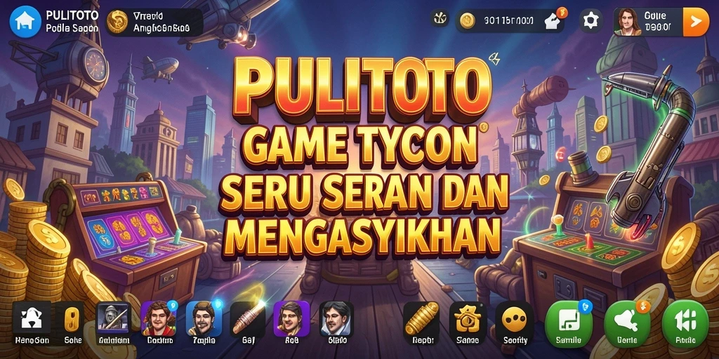Screenshot PULITOTO menampilkan gameplay seru dan strategis.