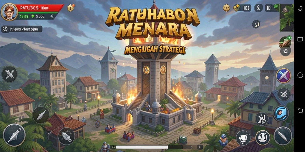 Gameplay menakjubkan dari RATU303 dalam genre Tower Defense.