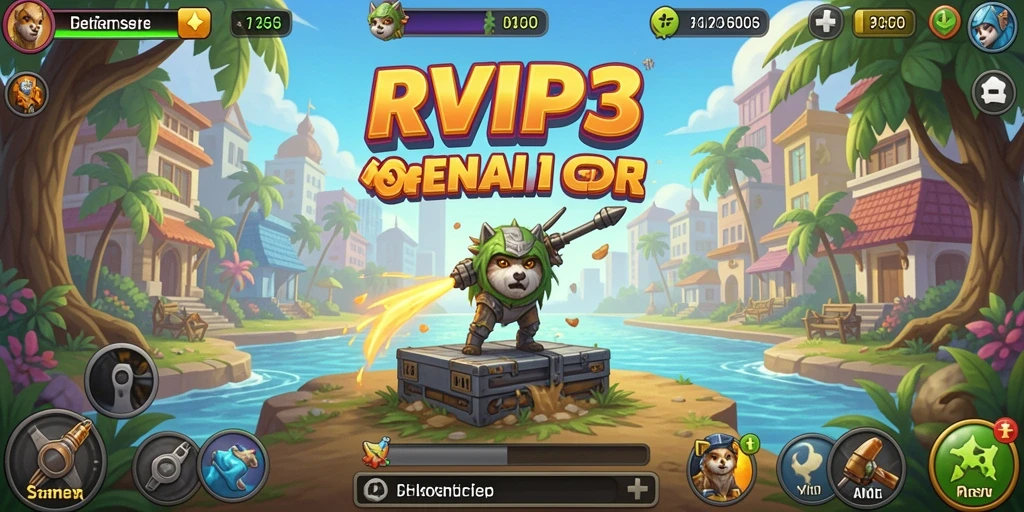 Tampilan gameplay RVIP3 yang seru dan mengasyikkan.