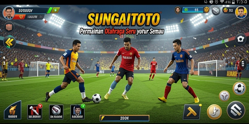 Tampilan gameplay SUNGAITOTO yang mendebarkan dan penuh aksi.