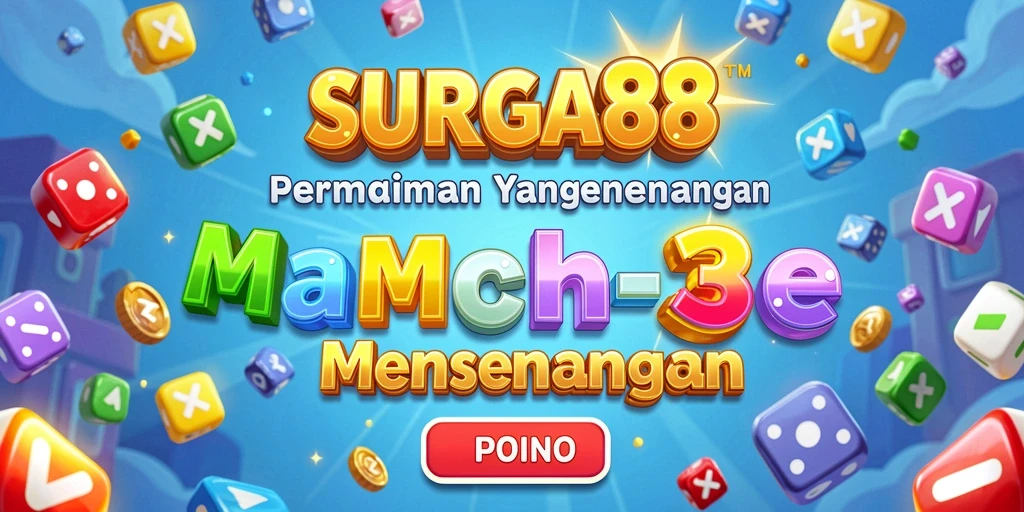 Tampilan gameplay seru di SURGA88 yang penuh warna.