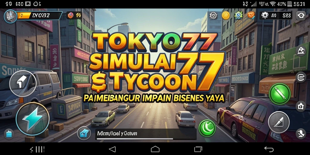Gameplay menarik dari TOKYO77 dalam membangun kerajaan bisnis.