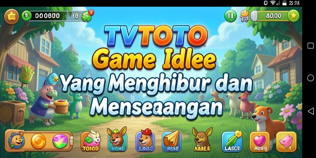 Tampilan gameplay Idle yang menarik di TVTOTO.
