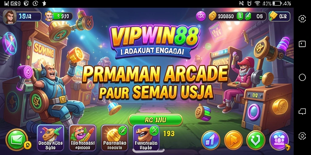 Screenshot gameplay VIPWIN88 menampilkan aksi seru dan tantangan menarik.